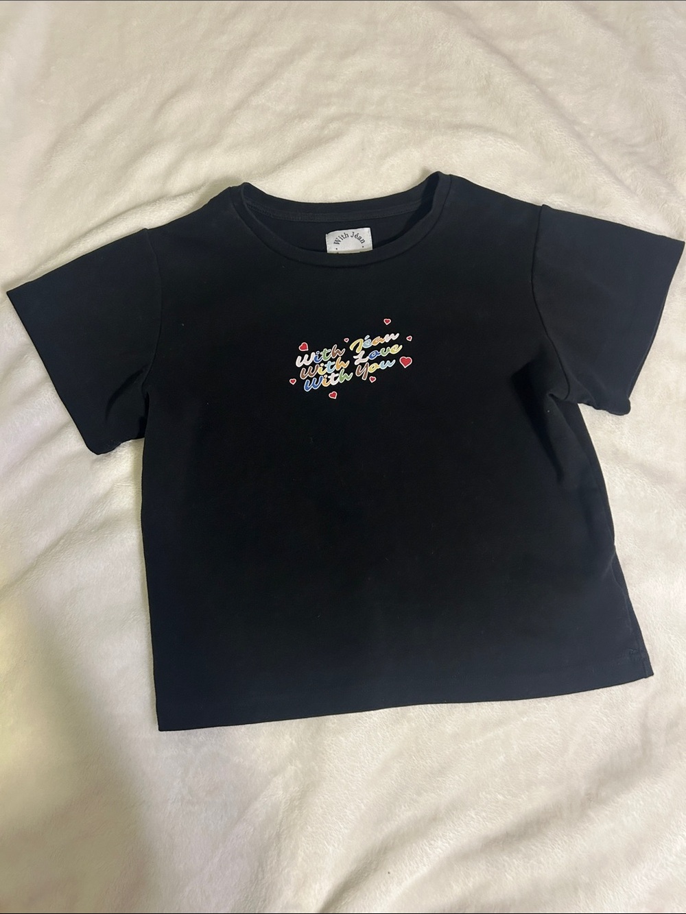 With Jéan baby tee